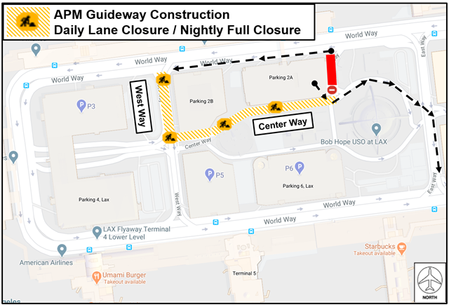 Construction Closure Map